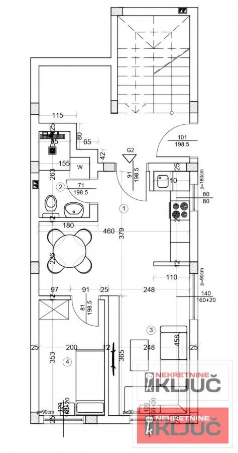 ADICE, 37m2, Jednoiposoban, Brzo useljiv 6
