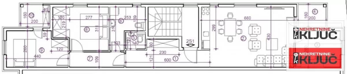 ADICE, 75m2, Trosoban sa pdv 1
