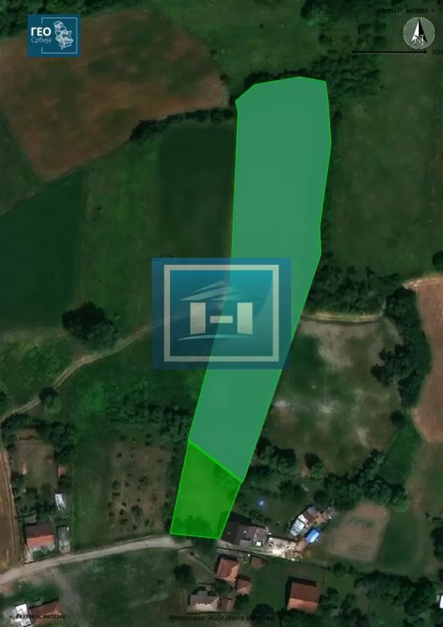 Na prodaju poljoprivredno zemljište – Mali Požarevac, 60,23 ari 1