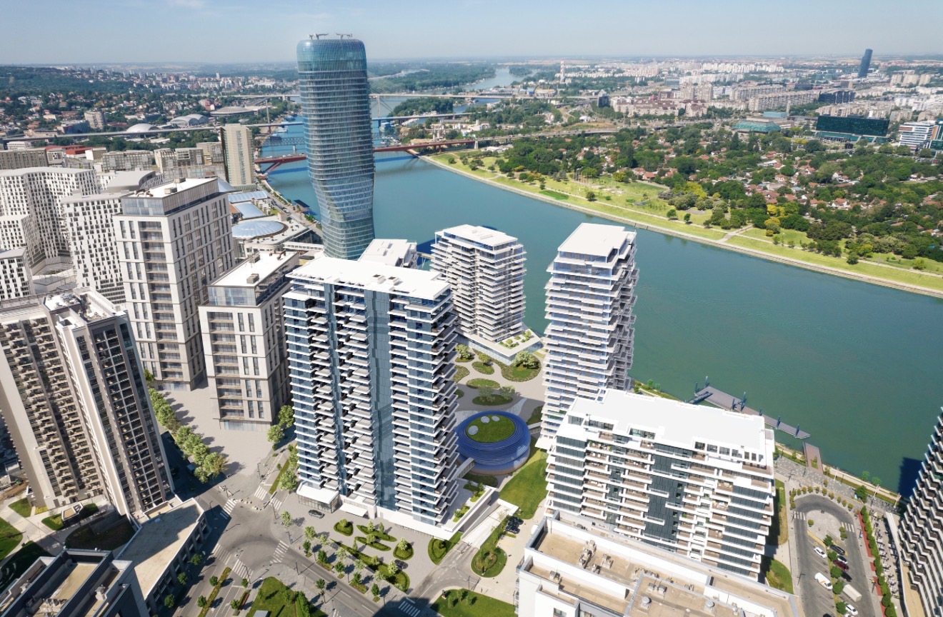 Stan na prodaju BW Perla  Beograd na vodi 71m2 1