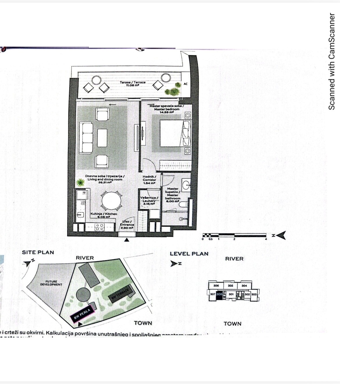 Stan na prodaju BW Perla  Beograd na vodi 71m2 3