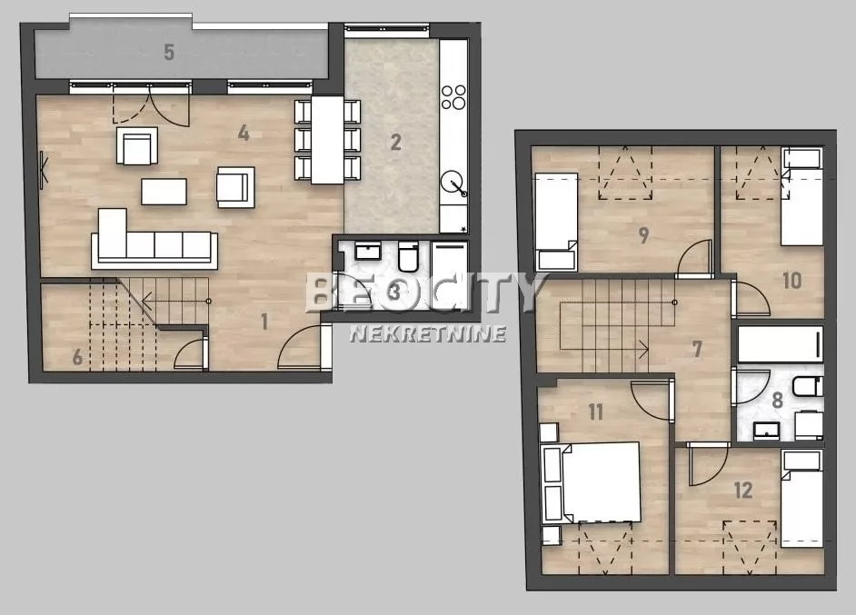 četvorosoban stan, 106 m2, Salajka, Karađorđeva ID: 129723 1