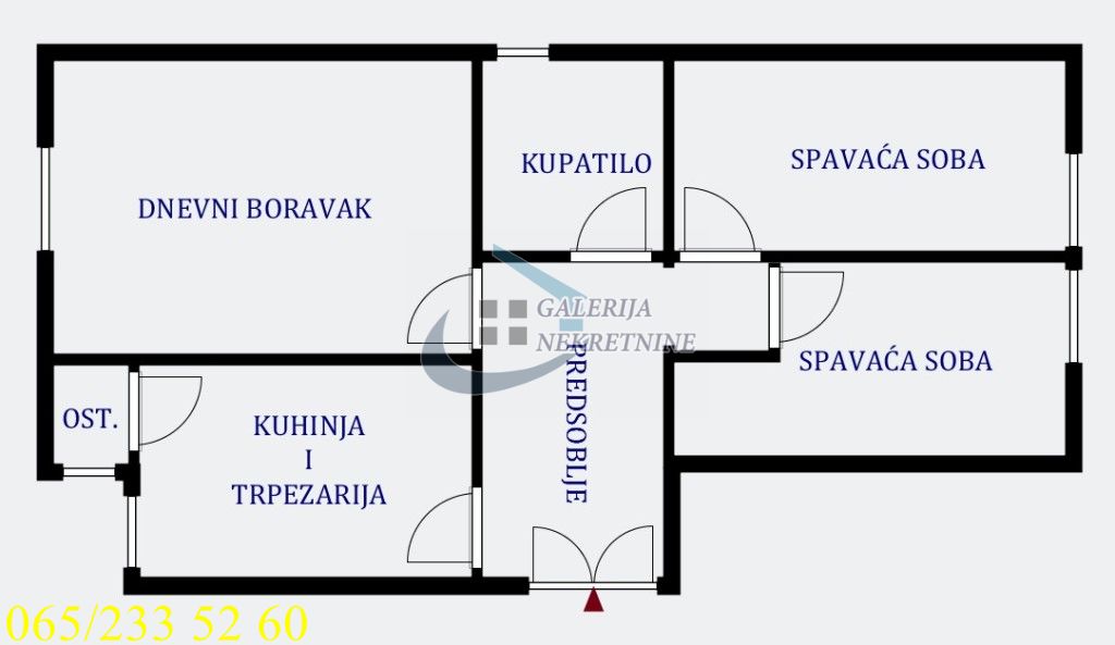 Stari Grad  Skadarlija   Bulevar despota Stefana 57m2 4