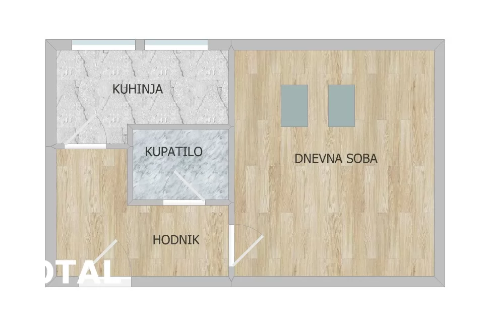 Stan,NOVI SAD,NOVO NASELJE - ŠARENGRAD,kv: 34.00, € 91000, ID: 1102360 10