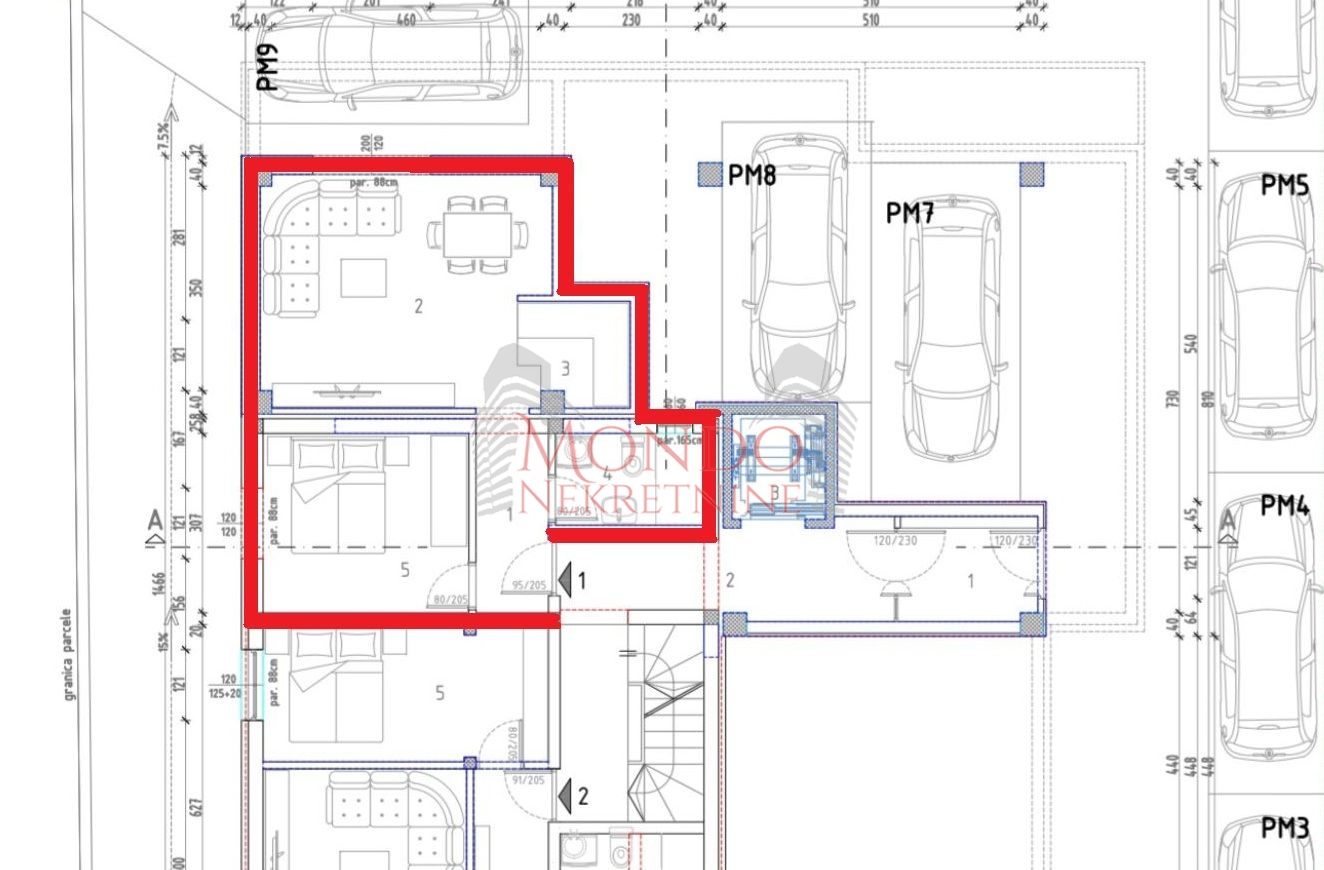 Jednoiposoban stan u novoj zggradi u blizini restorana Pariz Lux 6