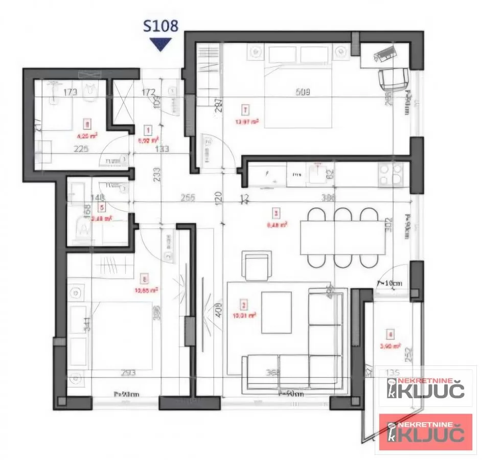 SREMSKA KAMENICA, 63m2, Trosoban sa pdv, Izgradnja, Renomiran investitor 1