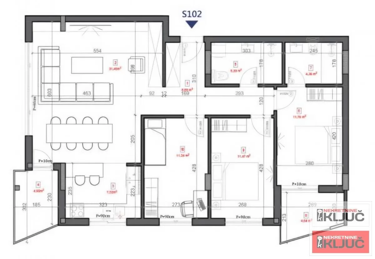 SREMSKA KAMENICA, 99m2, Četvorosoban sa pdv, Izgradnja, Renomiran investitor 1