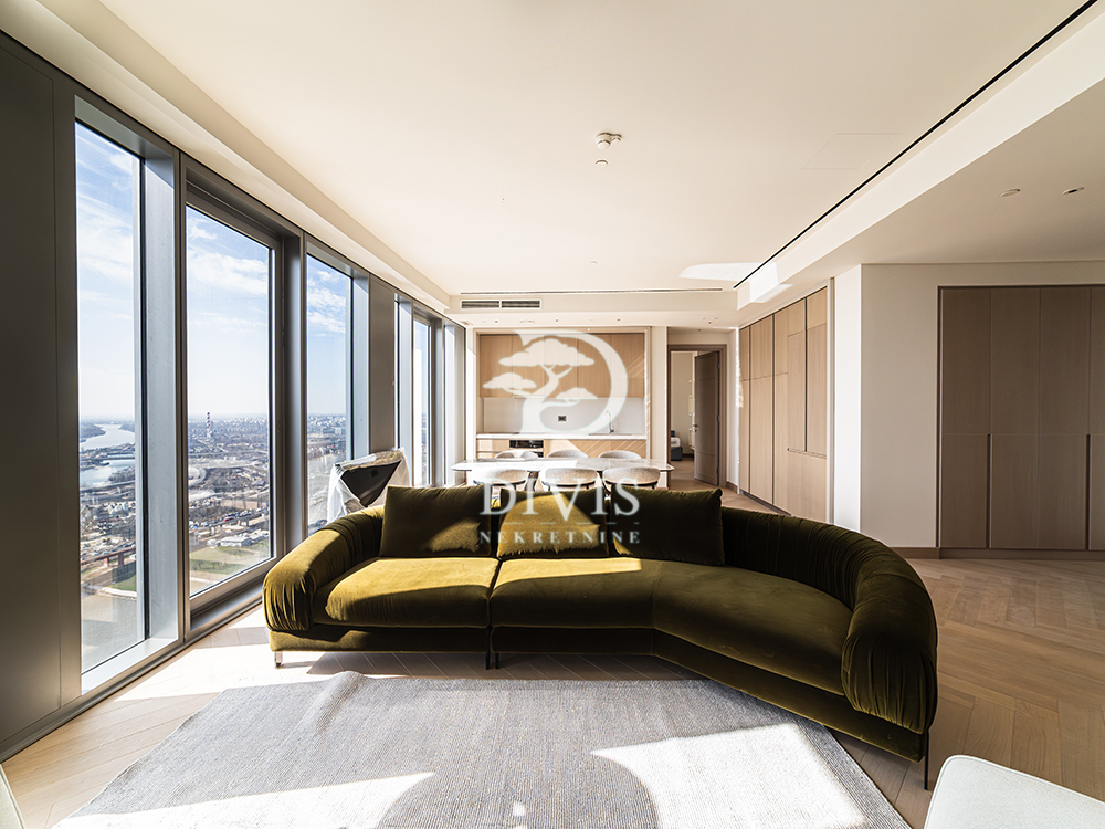 Ekskluzivan 4 0 stan na 37 spratu  BW Kula  164m2 1