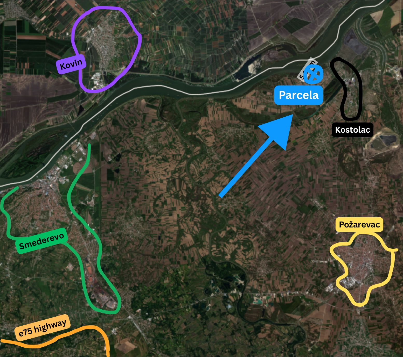Zemljište na prodaju zakup   Plac na Dunavu idealan za vikendice i pecanje 1