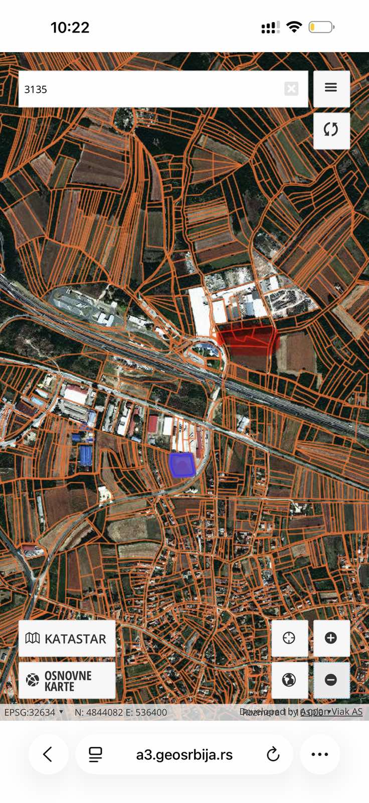 Prodajem gradjevinsko zemljiste u industrijskoj zoni Pojate 4