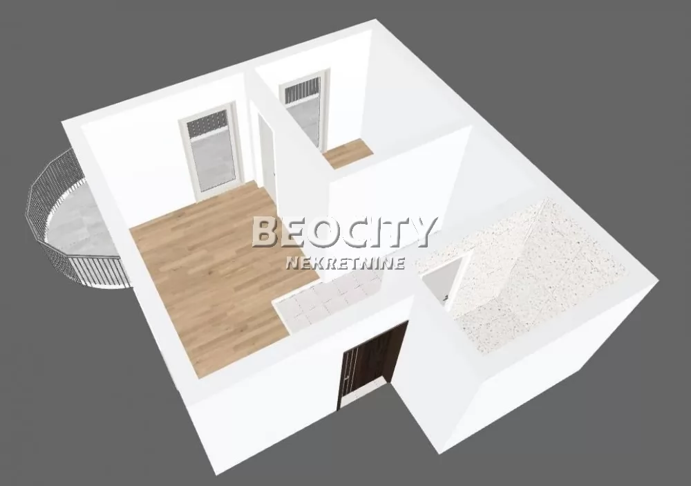 Dvosoban stan, 44 m2, Zvezdara, Dimitrija Paramendića ID: 126933 1