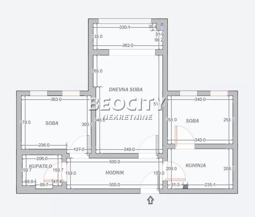 Dvosoban stan, 58 m2, Cerak vinogradi, Kedrova ID: 129995 15