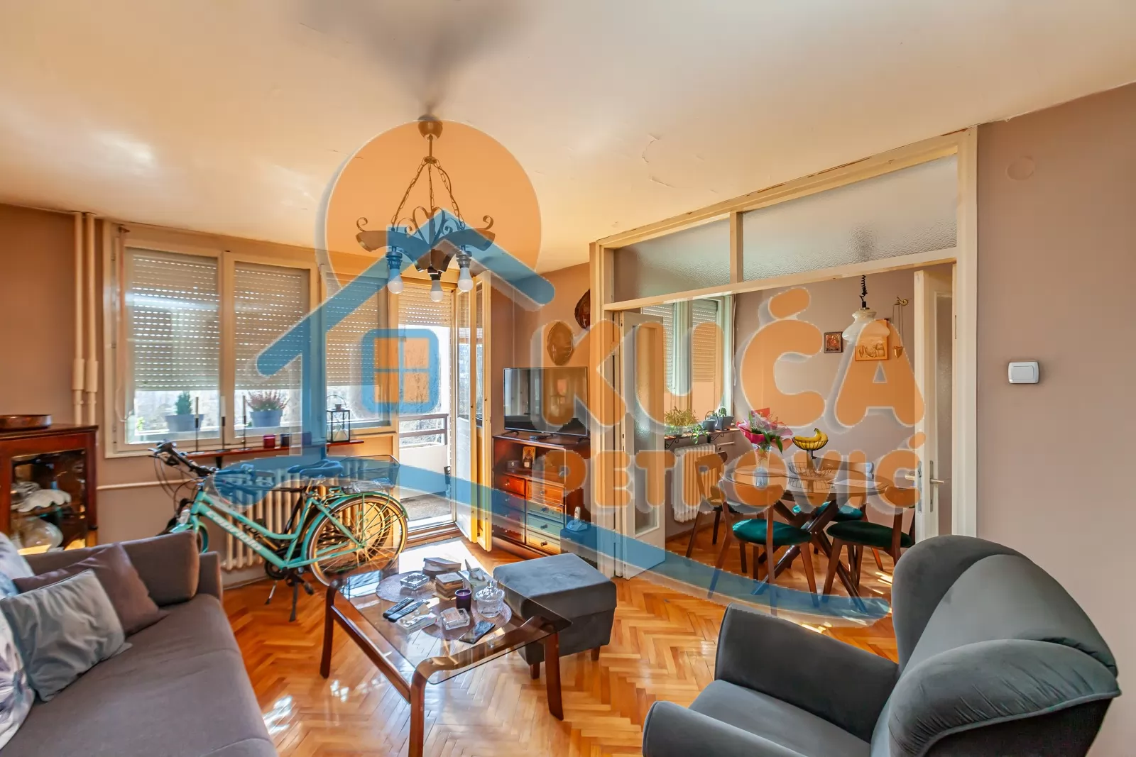 Dvosoban stan, 70 m2, Park Svetog Save, Pariske komune ID: p-016016 8