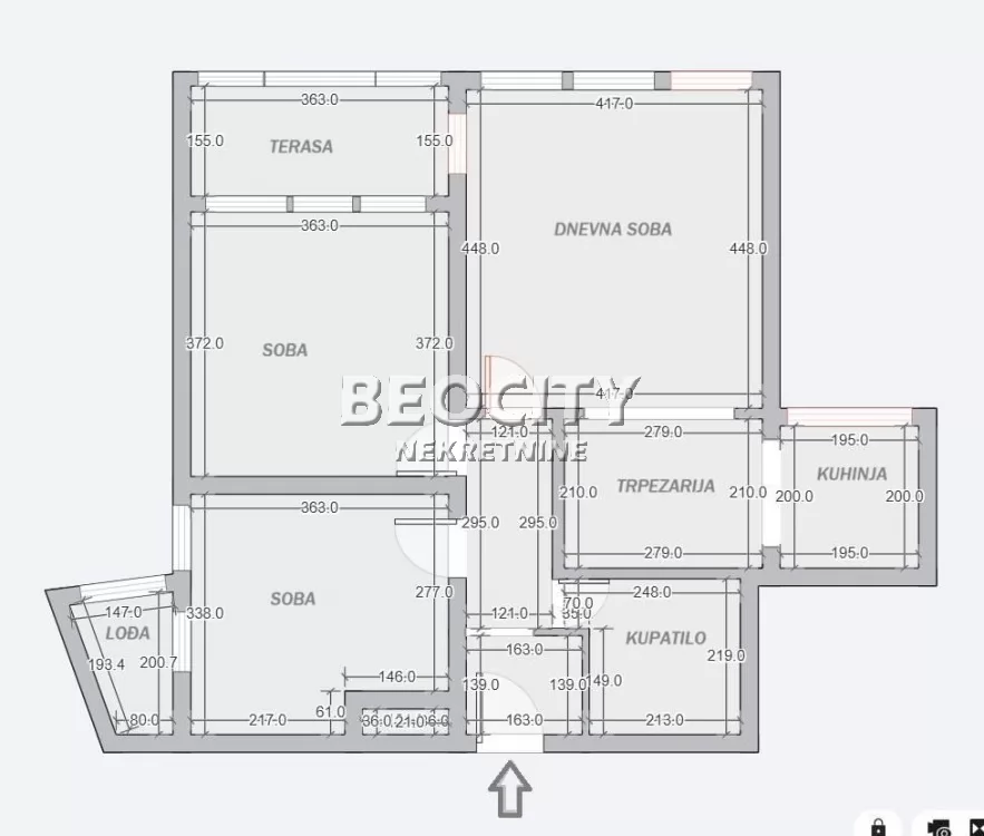 Dvosoban stan, 72 m2, Medaković 2, Radovana Simića Cige ID: 130270 17
