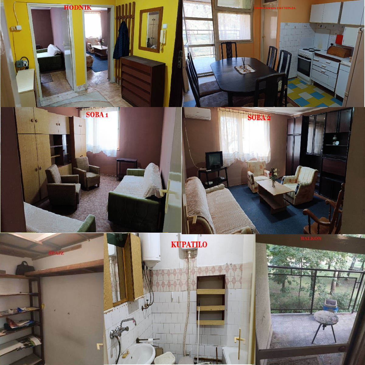 Dvosoban stan   izdavanje   Subotica 1