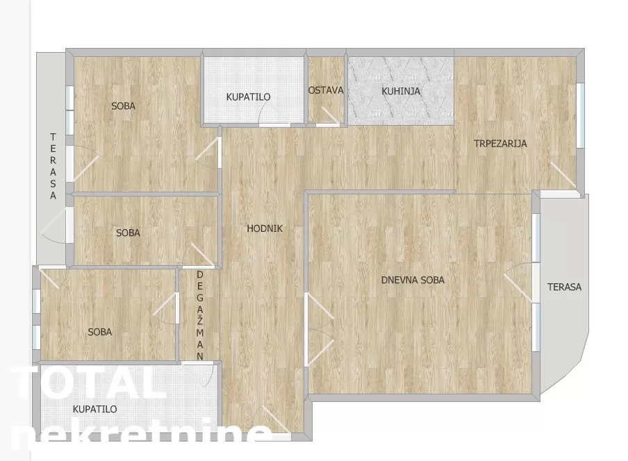 Stan,NOVI SAD,CENTAR,kv: 100.00, € 390000, ID: 1102154 19