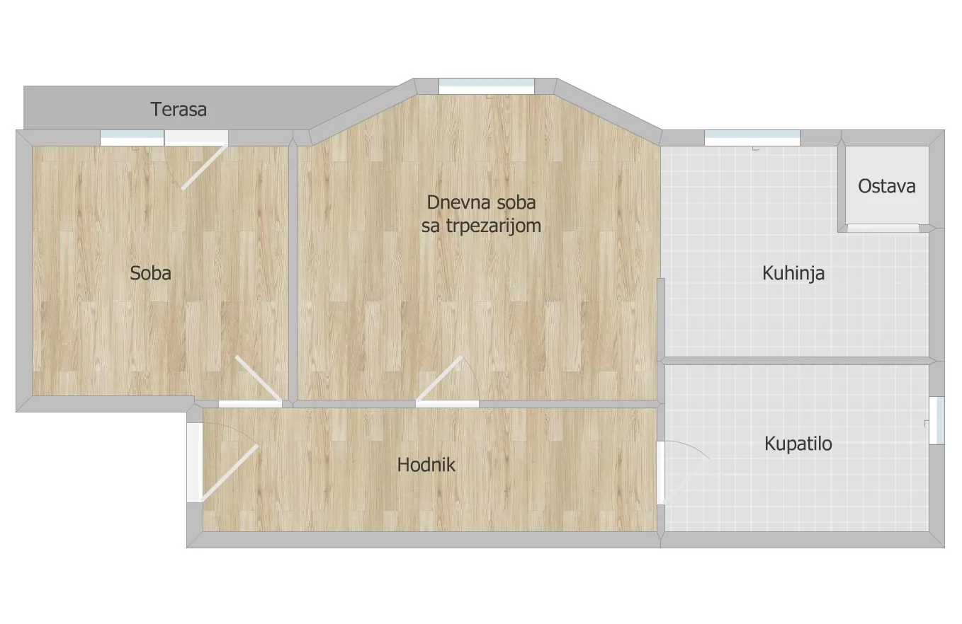 Stan,NOVI SAD,VETERNIK,kv: 57.00, € 130000, ID: 1102398 19