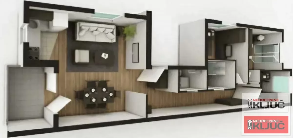 KOD NAJLON PIJACE, 70m2, Troiposoban sa pdv 1