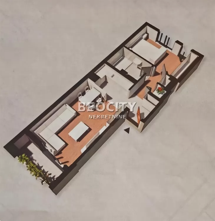 Dvosoban stan, 51 m2, Vukov spomenik, Stjepana Ljubise ID: 130121 1