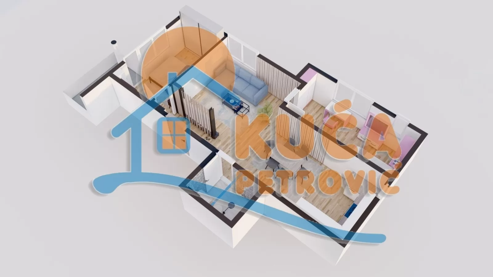 Dvosoban stan, 71 m2, Pantelej, Somborski bulevar ID: p-016075 3