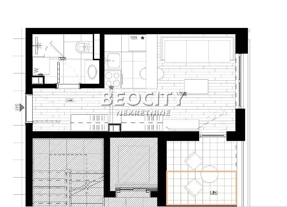 Jednosoban stan, 28 m2, Surčin, Autoput za Zagreb ID: 130605 1