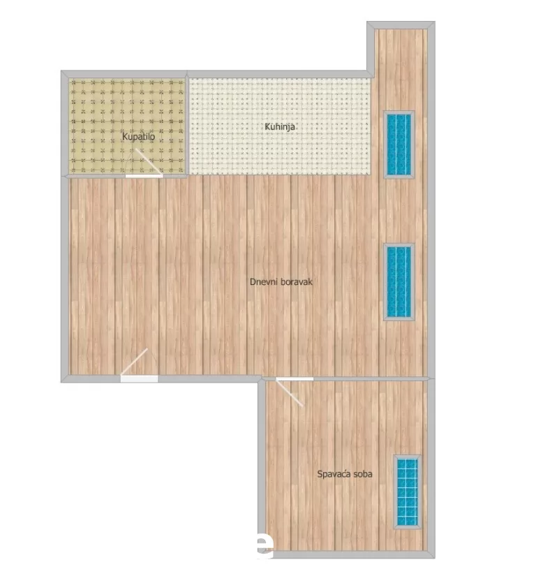 Stan,NOVI SAD,BULEVAR,kv: 24.00, € 72000, ID: 1102440 13