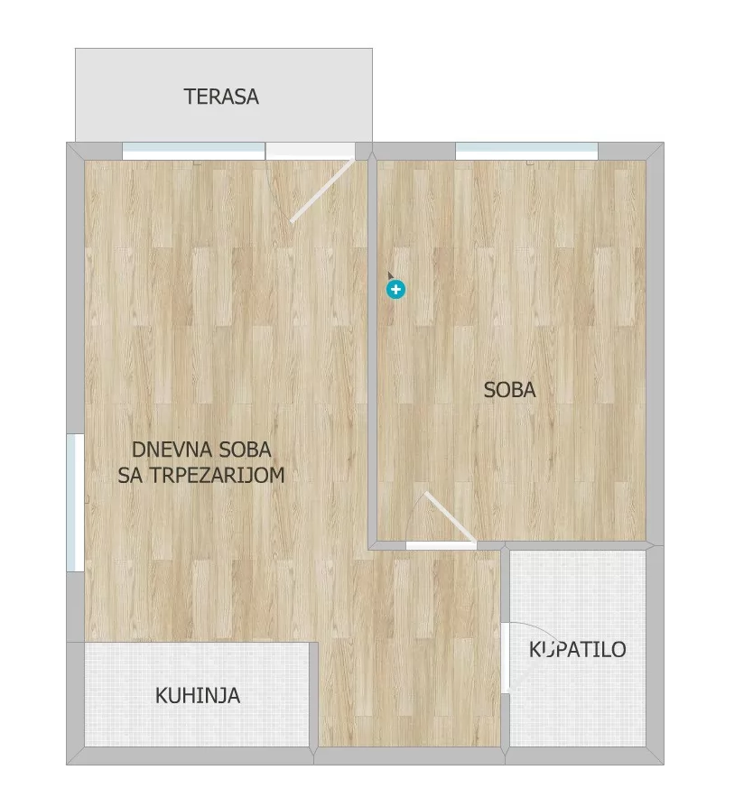 Stan,NOVI SAD,KLISA,kv: 36.00, € 70000, ID: 1102442 11