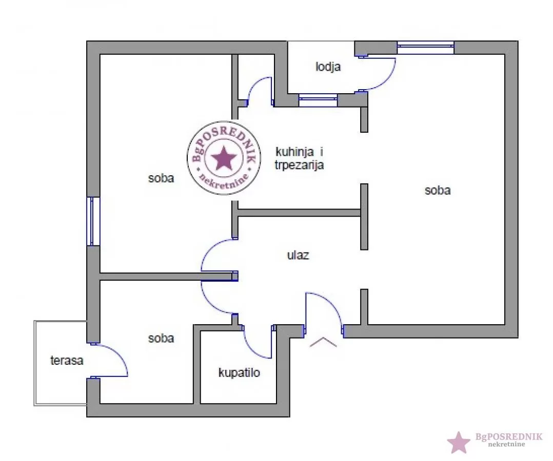 Voždovac, Braće Jerković, Rade Vranješević, 64m2 2