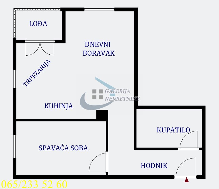 Rakovica  Kneževac   Prvoboraca 36m2 2