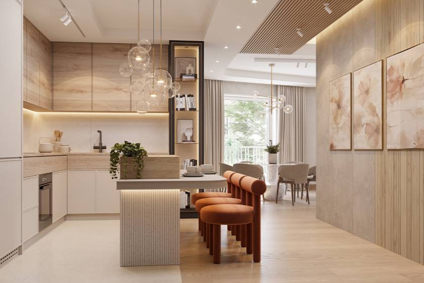 Prodaje se trosoban stan od 124m2 na Dedinju  nov 2