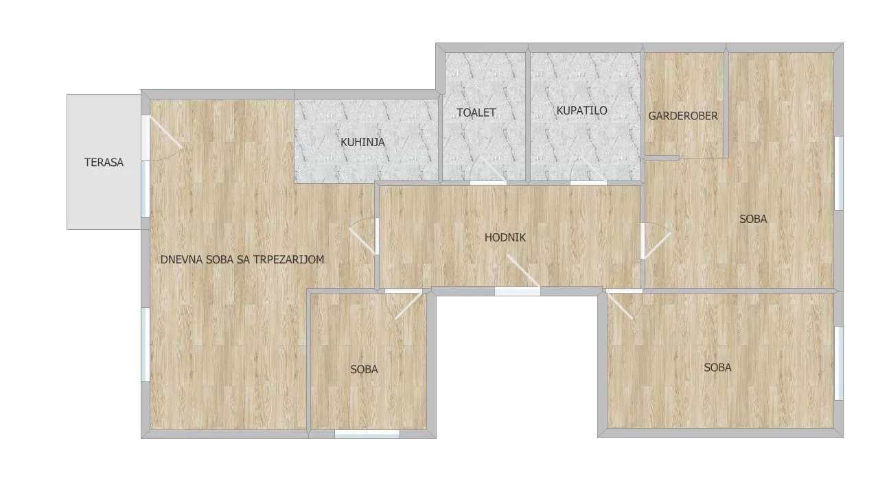 Stan,NOVI SAD,ADICE,kv: 78.00, € 160000, ID: 1102447 18