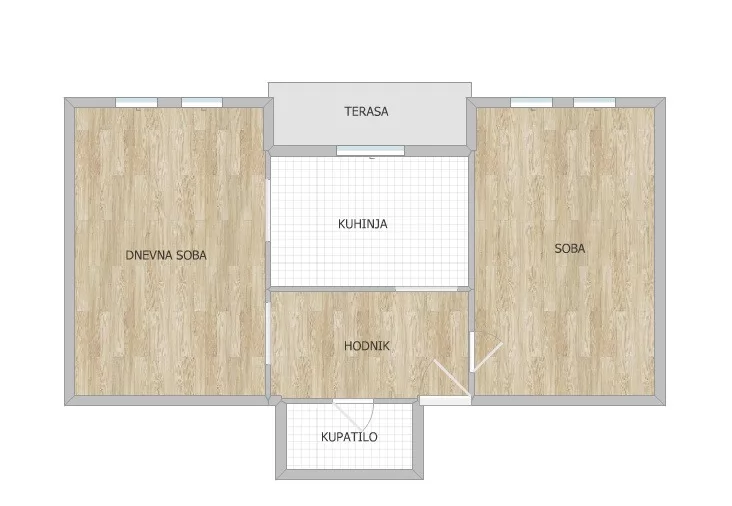 Stan,NOVI SAD,SAJAM,kv: 64.00, € 166000, ID: 1102450 13