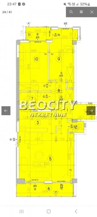 Trosoban stan, 82 m2, Telep, Bulevar Patrijarha Pavla ID: 130704 14