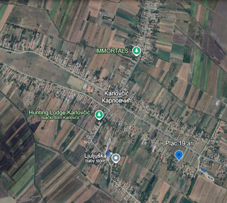 Karlovčić   Plac 19 ari sa Uknjiženim Objektom   Građevinsko Zemljište   Vlasništvo 1 1 2