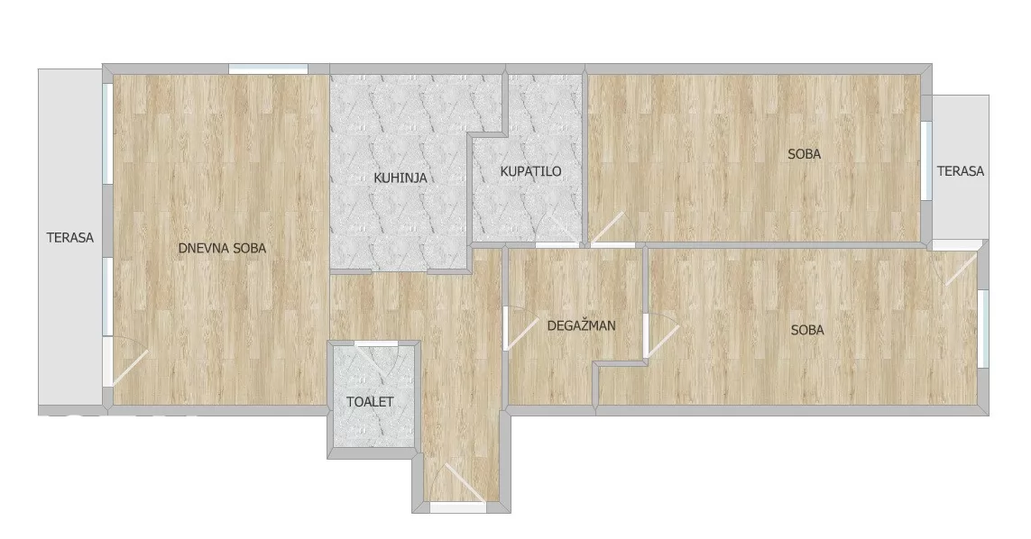 Stan,NOVI SAD,BULEVAR PATRIJARHA PAVLA,kv: 82.00, € 230000, ID: 1102452 20