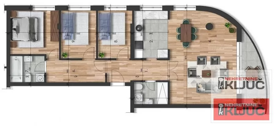 TELEP, 97m2, Četvorosoban sa pdv, Izgradnja, Kredit 1