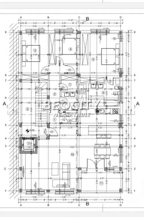 Petosobna kuća, 790 m2, Adamovićevo naselje ID: 130330 4