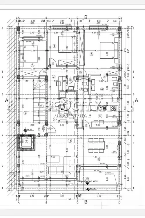Petosobna kuća, 790 m2, Adamovićevo naselje ID: 130330 5