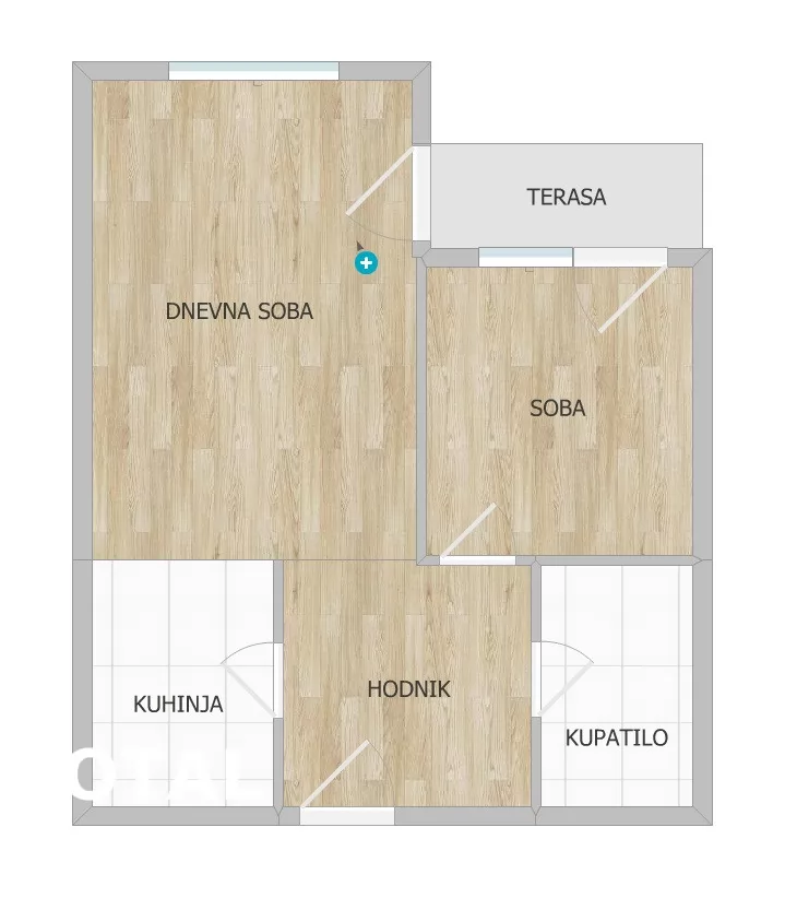 Stan,NOVI SAD,BULEVAR PATRIJARHA PAVLA,kv: 45.00, € 135000, ID: 1102486 14