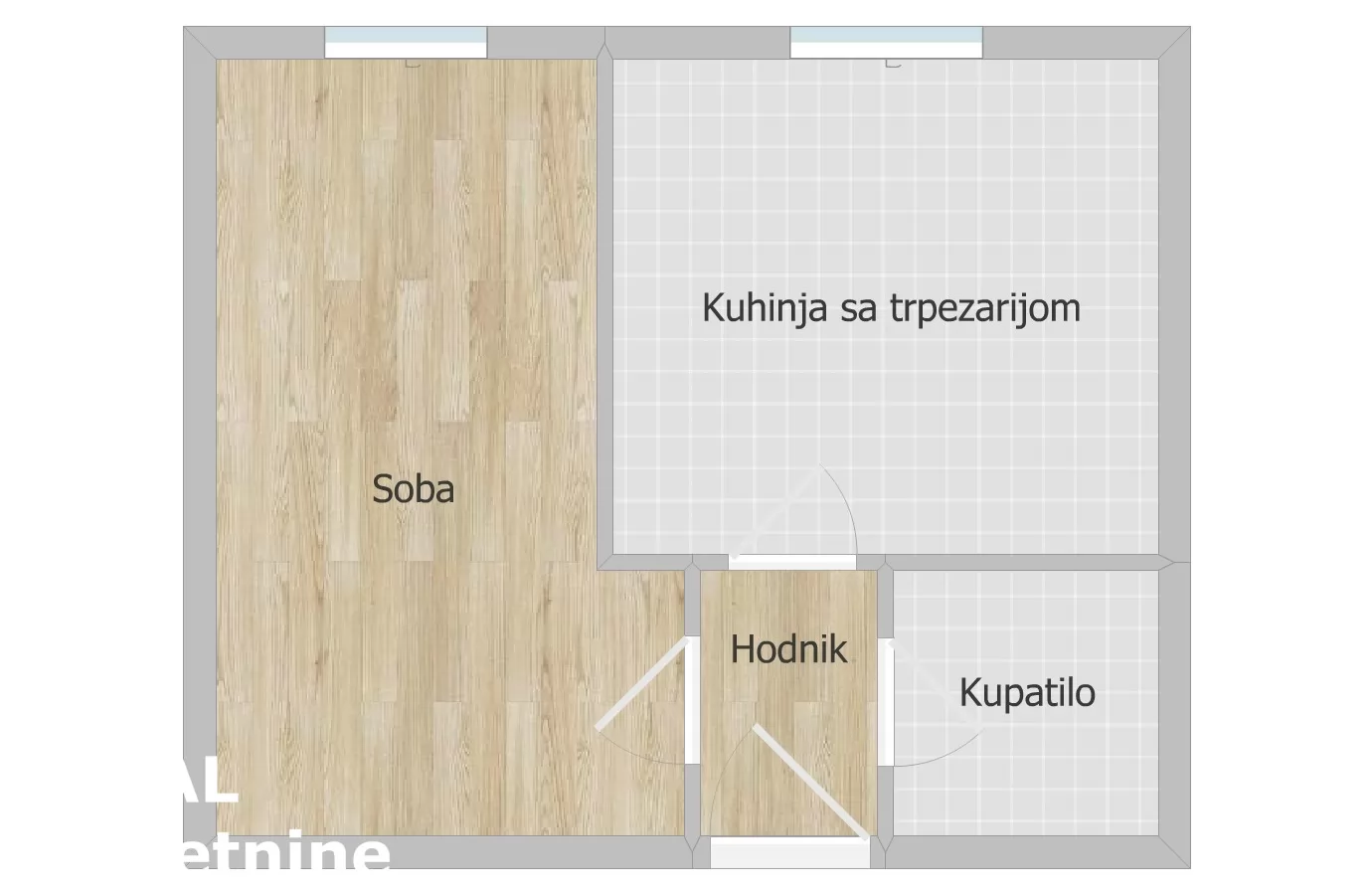 Stan,NOVI SAD,ZELEZNICKA STANICA,kv: 32.00, € 80000, ID: 1101993 13