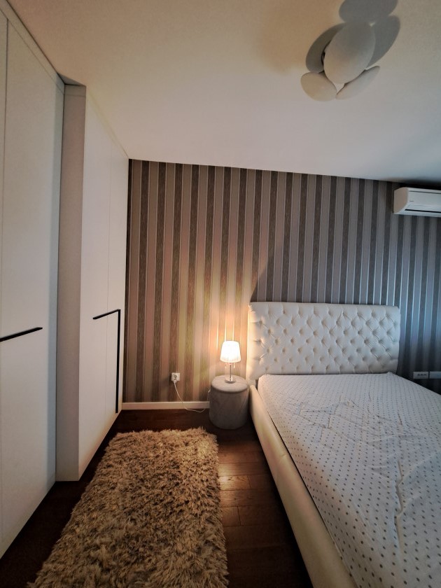 Izdavanje Dvosoban lux stan u A bloku  garaza 3