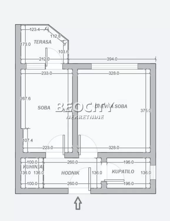 Dvosoban stan, 33 m2, Cerak, Stojana Matića ID: 130976 10