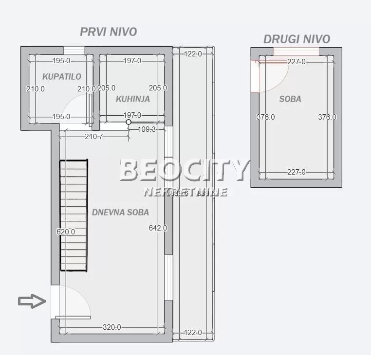 Dvosoban stan, 48 m2, Voždovac, Merošinska ID: 130830 19