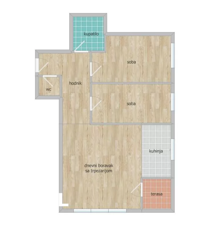 Stan,NOVI SAD,TELEP,kv: 62.00, € 155000, ID: 1102471 1