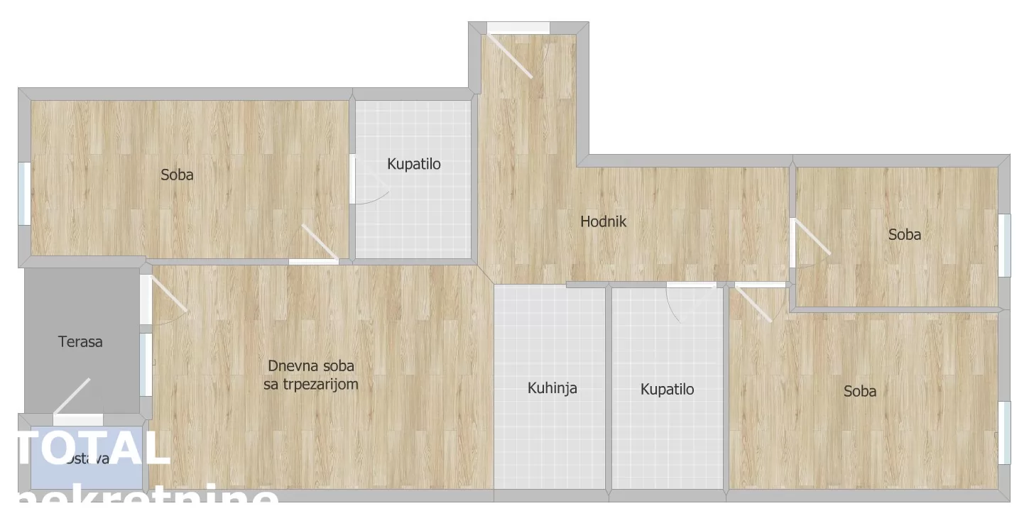 Stan,NOVI SAD,PODBARA,kv: 87.00, € 231451, ID: 1102430 1