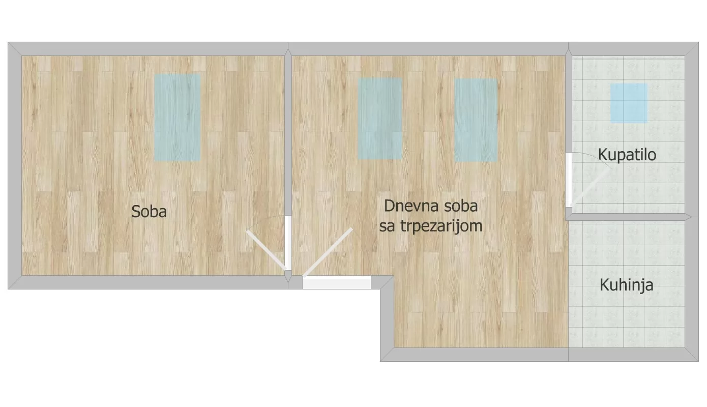 Stan,NOVI SAD,TELEP,kv: 23.00, € 65000, ID: 1102337 8