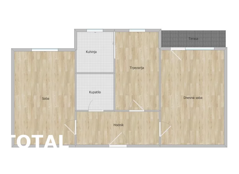 Stan,PETROVARADIN,BLOK 8,kv: 63.00, € 125000, ID: 1102334 6