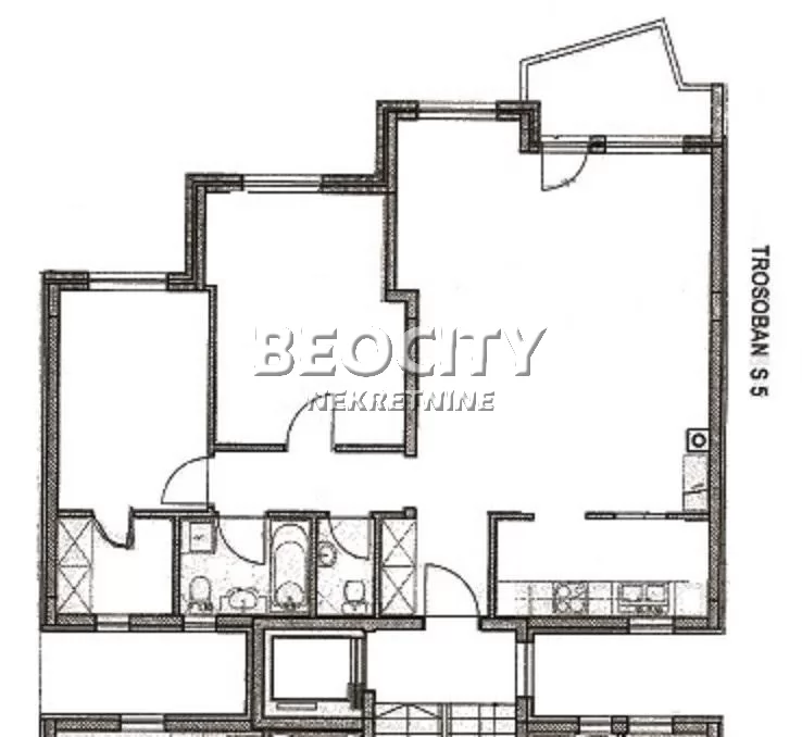 Trosoban stan, 88 m2, Lekino brdo, Gospodara Vučića ID: 18649 18