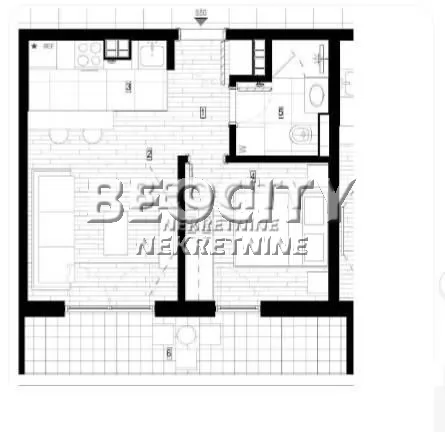 Dvosoban stan, 43 m2, Surčin, Autoput za Zagreb ID: 130620 5