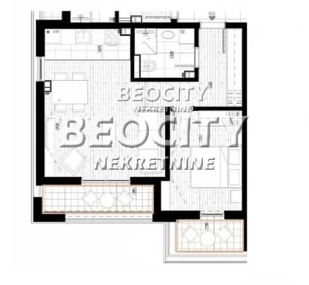 Dvosoban stan, 53 m2, Surčin, Autoput za Zagreb ID: 130557 7